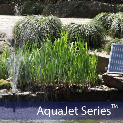 Solar Water Fountain Medium Output Pump Kit – AquaJet Pro Kit 12-24V