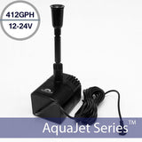 AquaJet Pro Solar Fountain Submersible Pump 12-24V