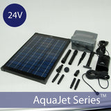 Solar Water Fountain Pump with Battery Backup 24V – AquaJet Pro Kit