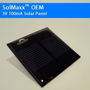 3V 100mA OEM Solar Panel