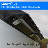 New SunPal 2x Solar Real Estate Light