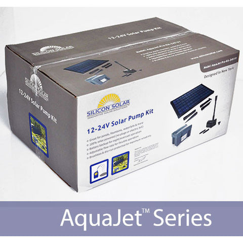 Solar Wasserpumpen-Set AquaJet 12-24 V - Dein Solar