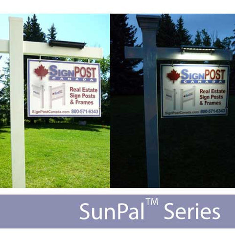 New SunPal 2x Solar Real Estate Light